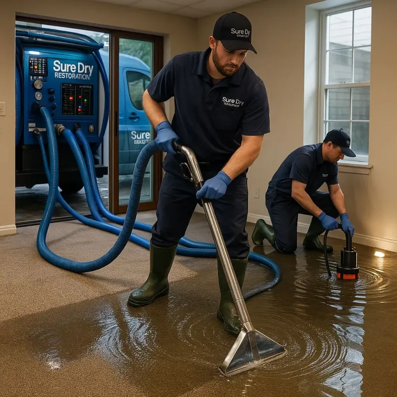 Water Extraction and Removal process in Crystal River, FL